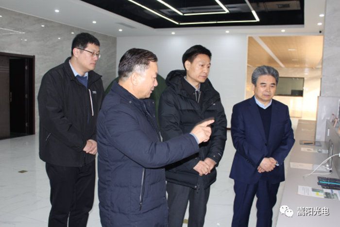 河南省侨联副主席刘智良莅临PA视讯光电调研